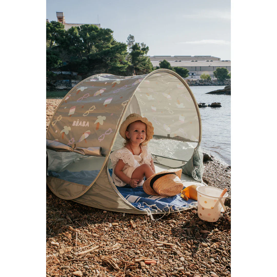 Beaba Breezy Solar Anti UV Tent - Seagrass - Image 3
