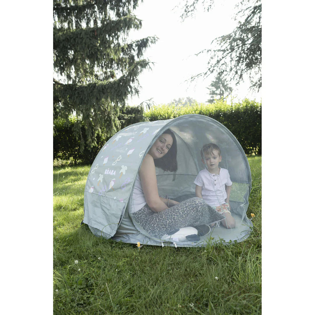 Beaba Breezy Solar Anti UV Tent - Seagrass - Image 5