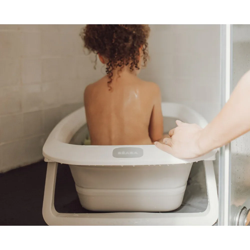 Beaba Eazy Pop Foldable Bath - Velvet Grey - Image 4