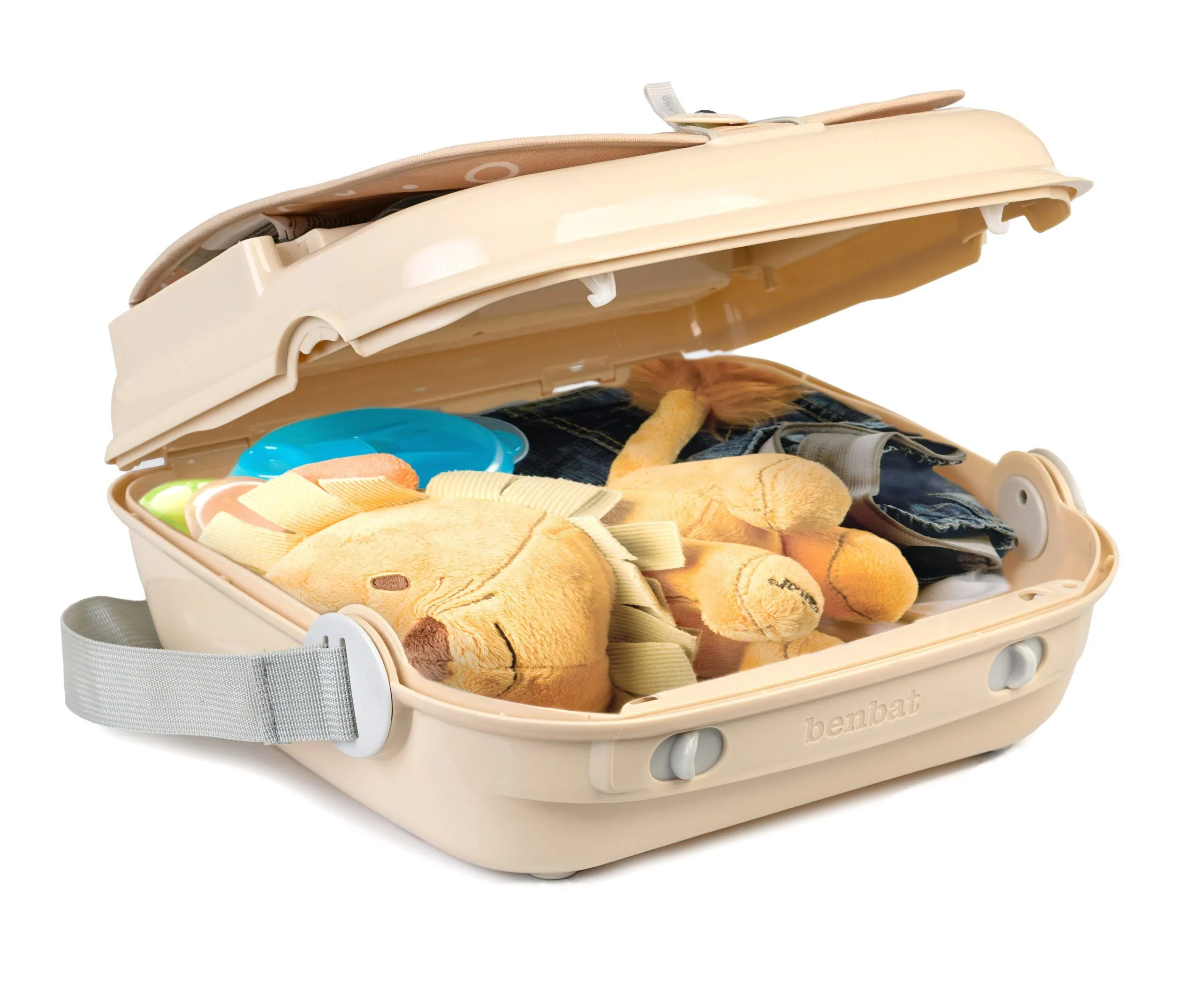 Benbat YummiGo Portable Booster+ Seat | Cashmere Beige - Image 3