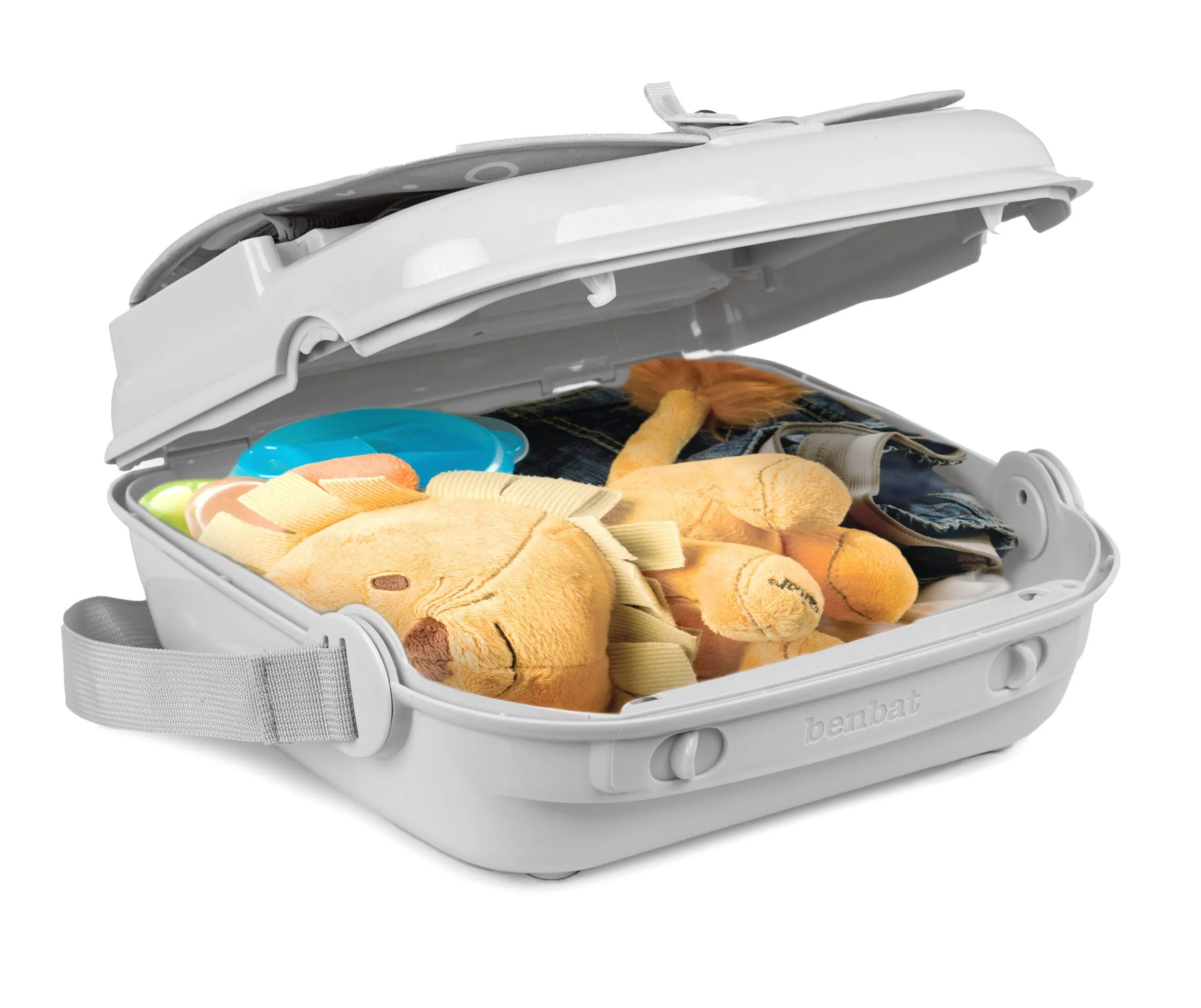 Benbat YummiGo Portable Booster+ Seat | Light Grey - Image 2