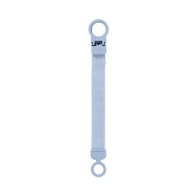 Bibs Pacifier Clip Loop - Dusty Blue - Image 4