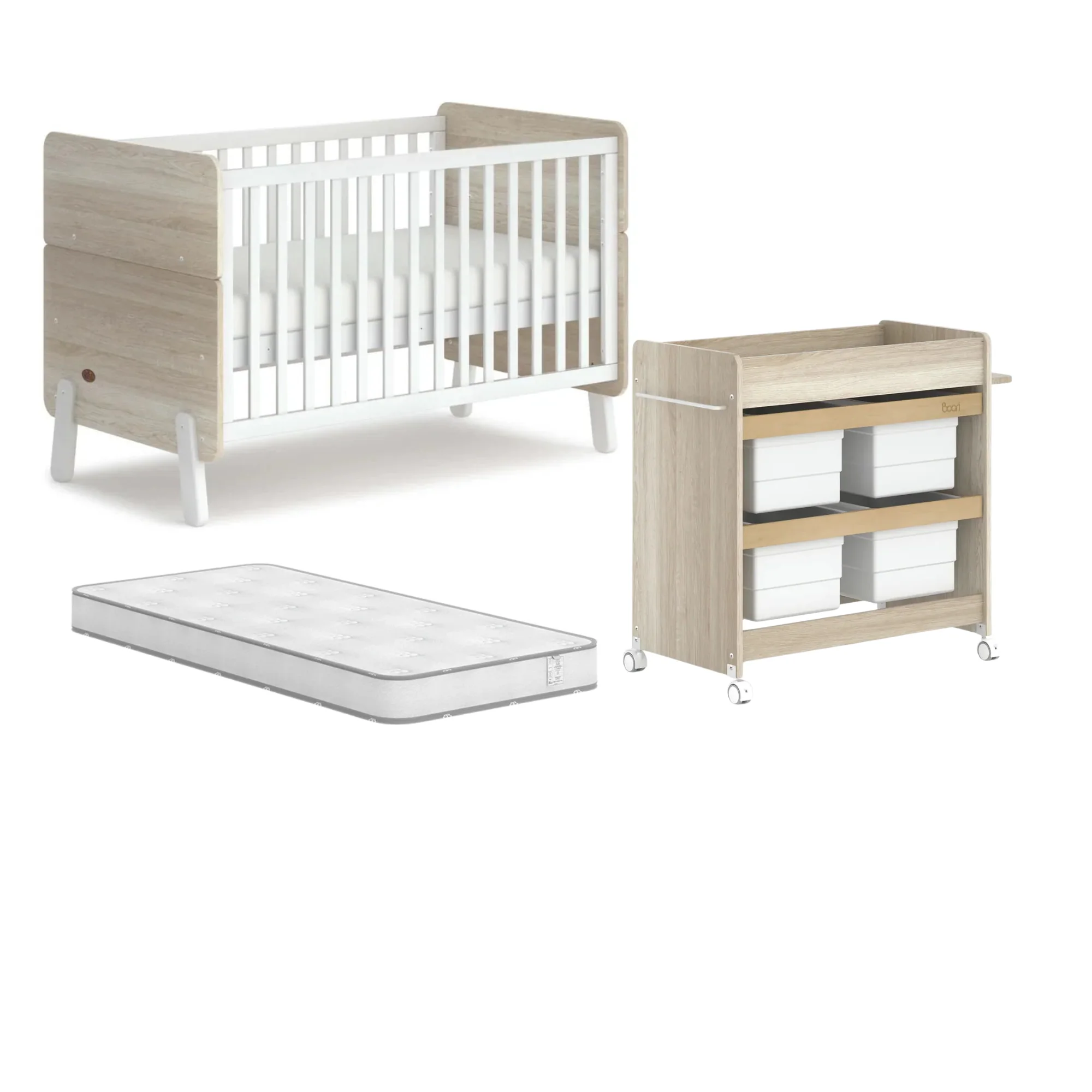 Boori Natty Cot Bed 3 PC Nursery Package - Image 5