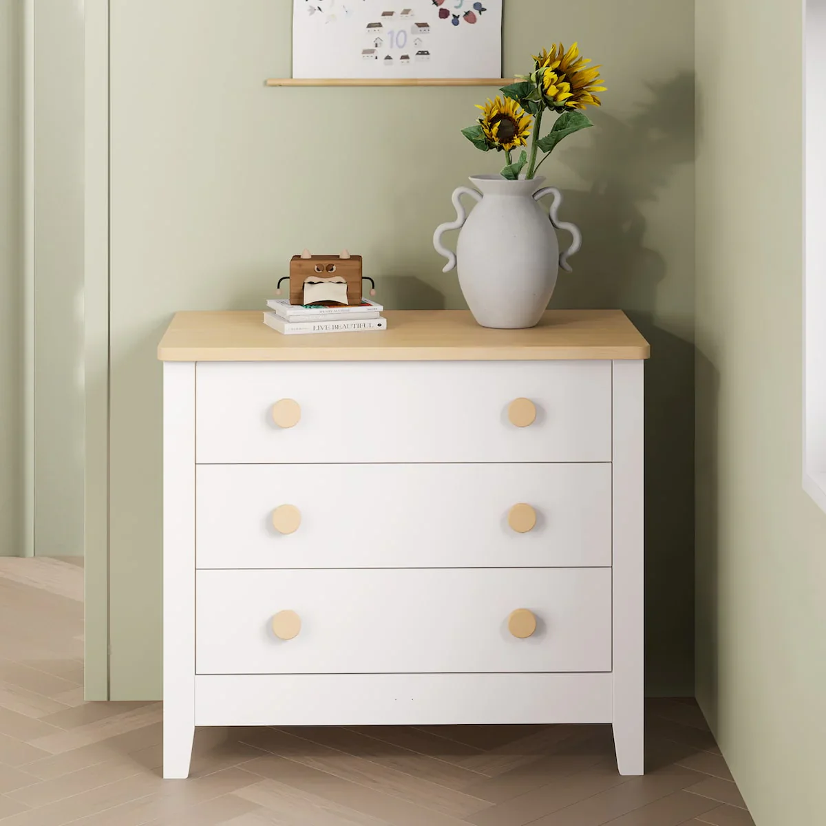 Boori Universal 3 Drawer Chest - Image 14