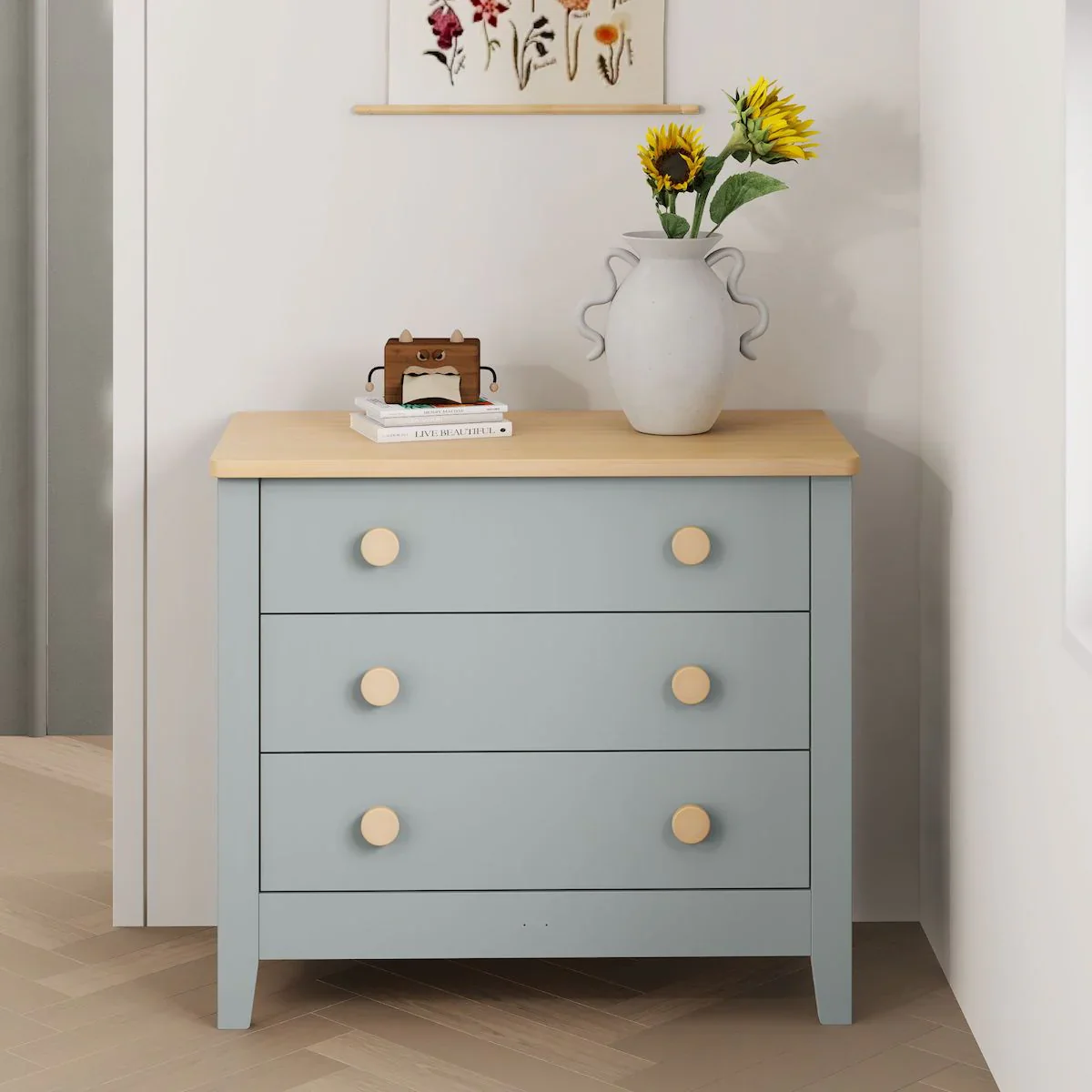 Boori Universal 3 Drawer Chest - Image 9