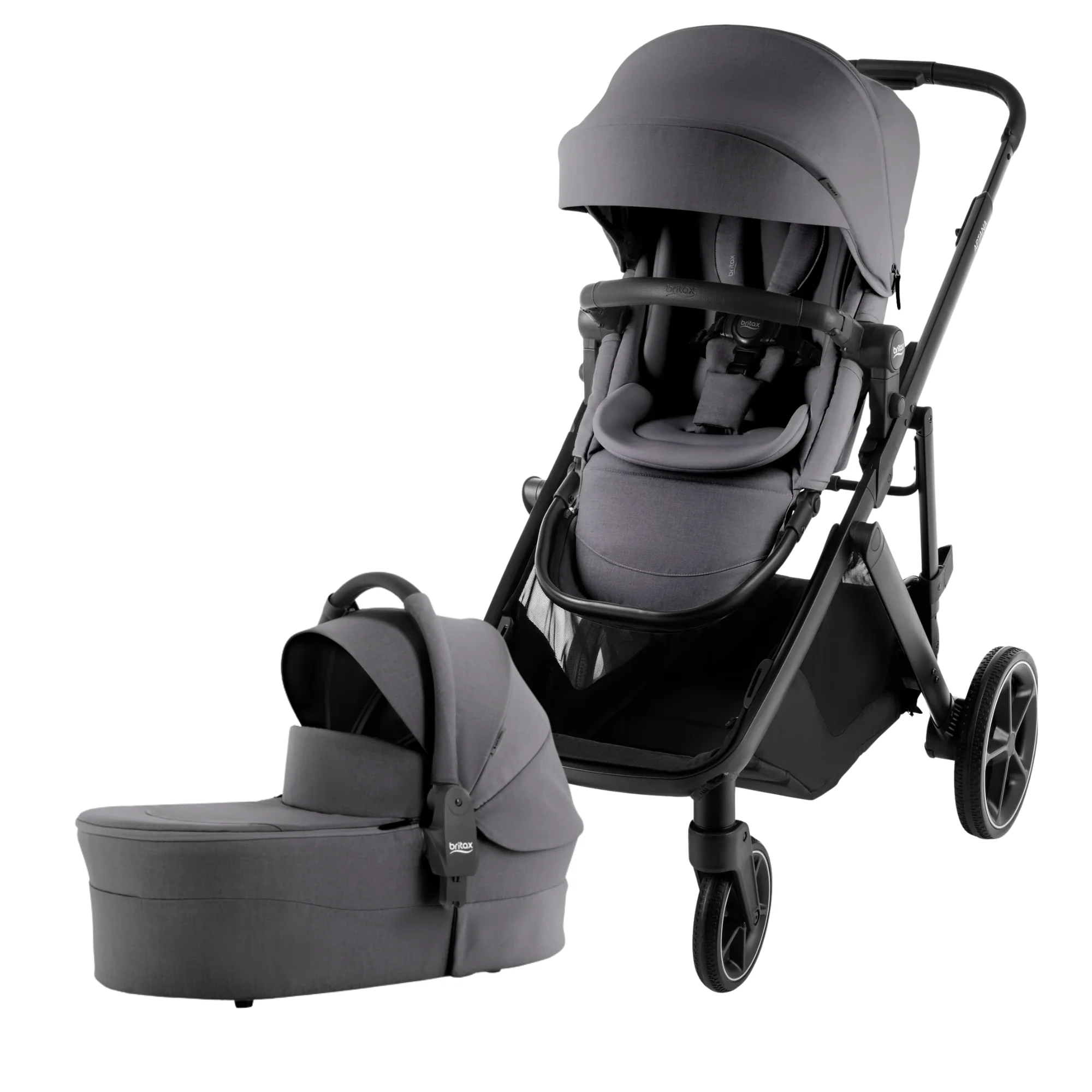 Britax Aptana Stadiam Stroller With Bassinet - Image 55