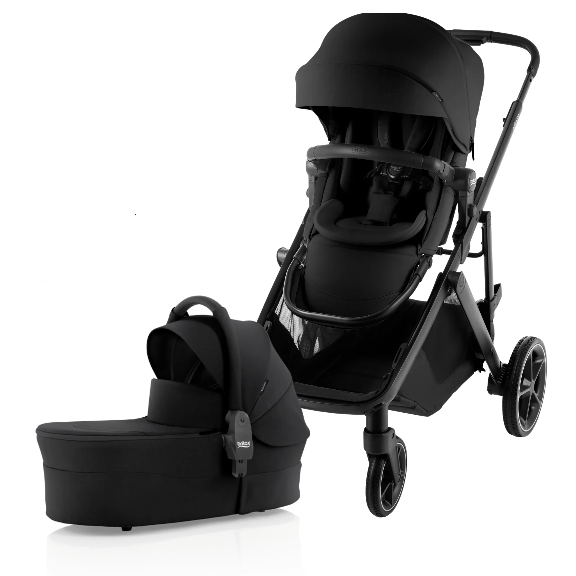 Britax Aptana Stadiam Stroller With Bassinet - Image 56