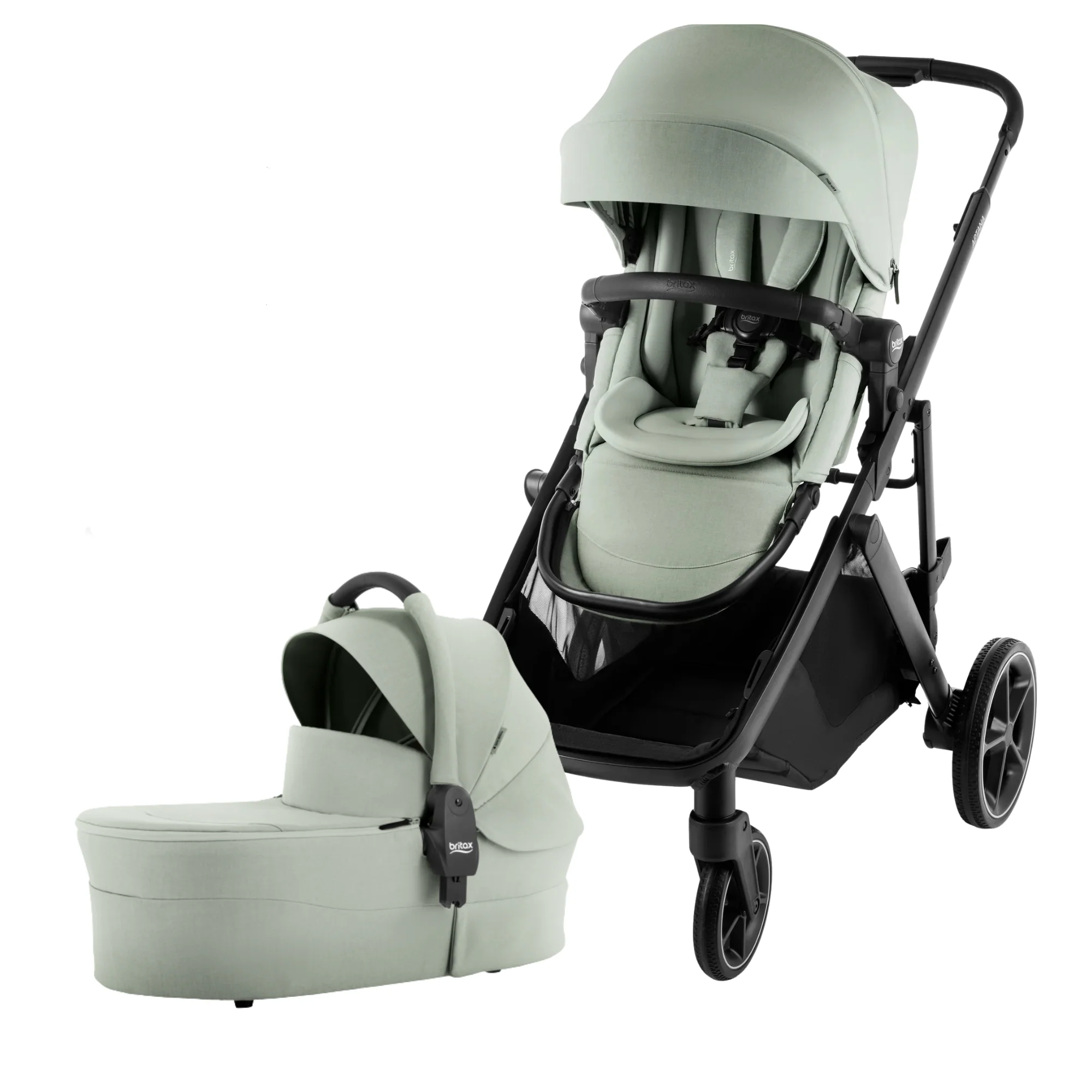 Britax Aptana Stadiam Stroller With Bassinet - Image 57