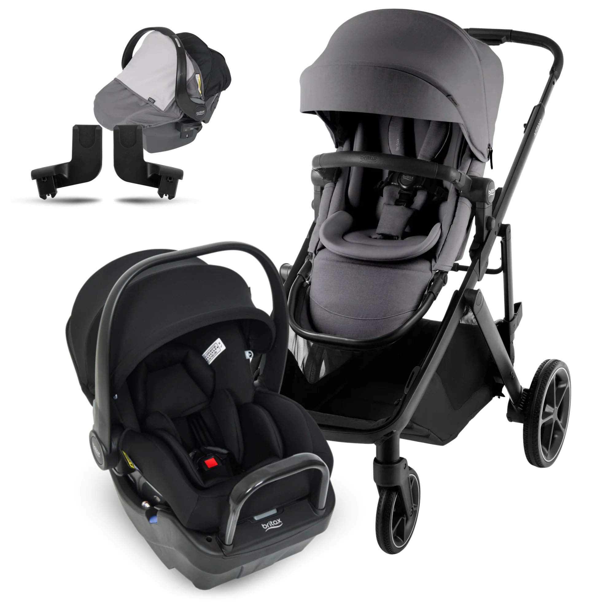 Britax Aptana Stadiam Stroller With BPod - Image 56