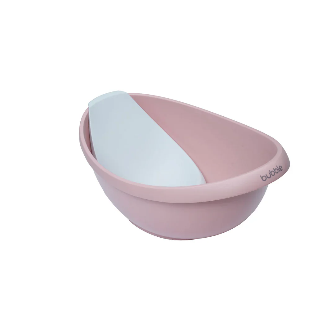 Bubble Cuddle Bath with Newborn Support Insert - Cashmere Pink - Image 4