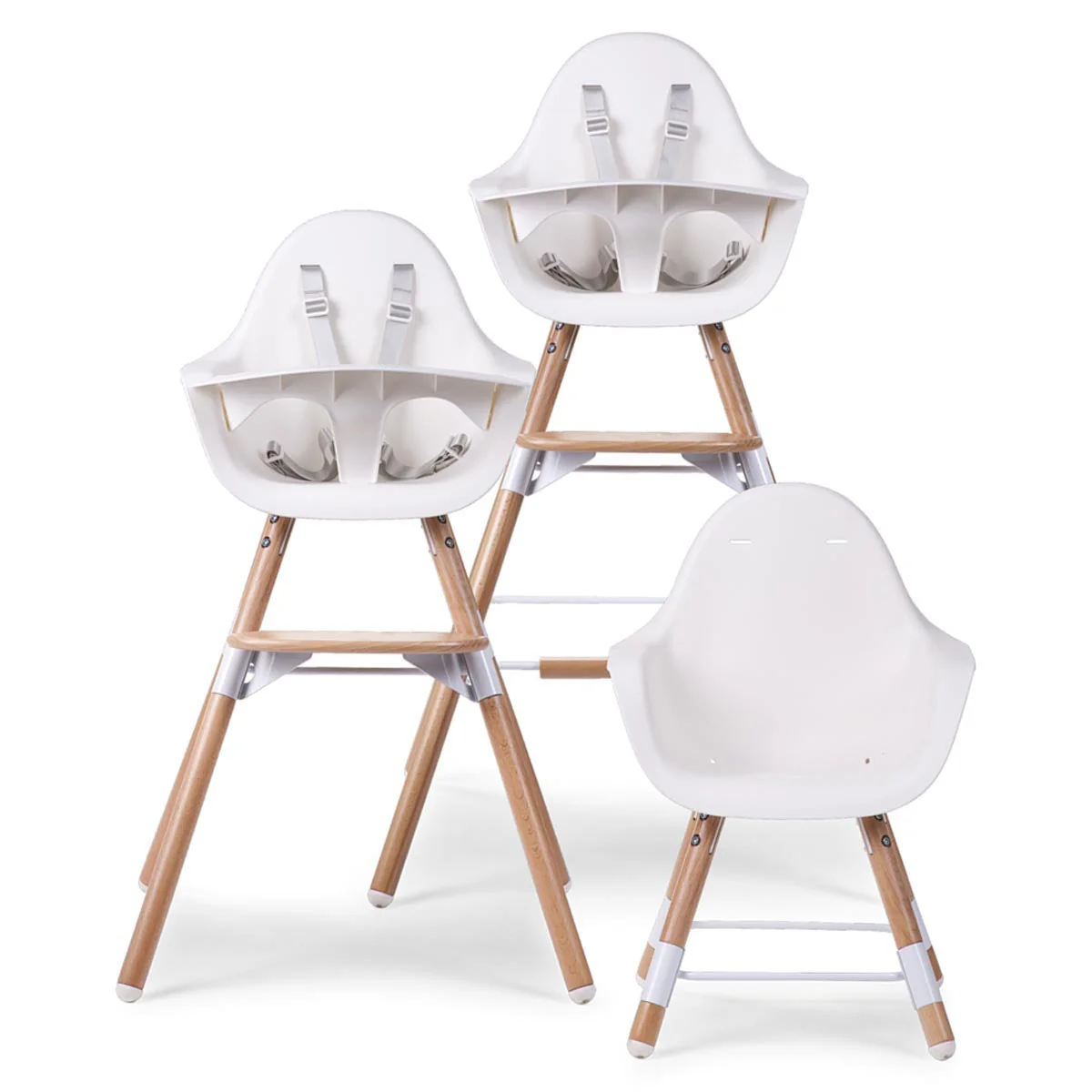 Childhome Evolu 2 High Chair - White - Image 6