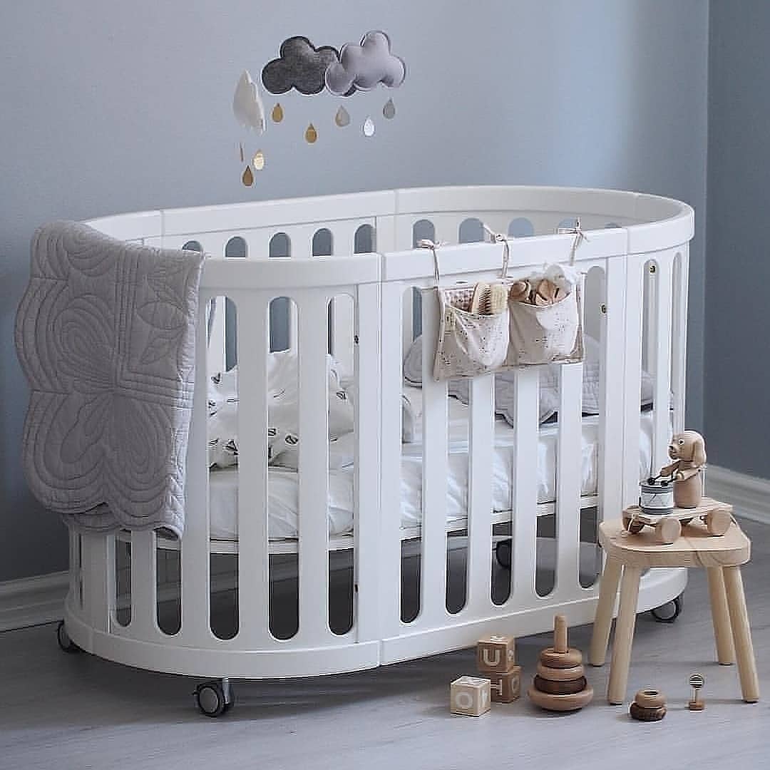 Cocoon NEST 4in1 Cot and mattress Set - WHITE | Essential Starter Cot Package - Image 3