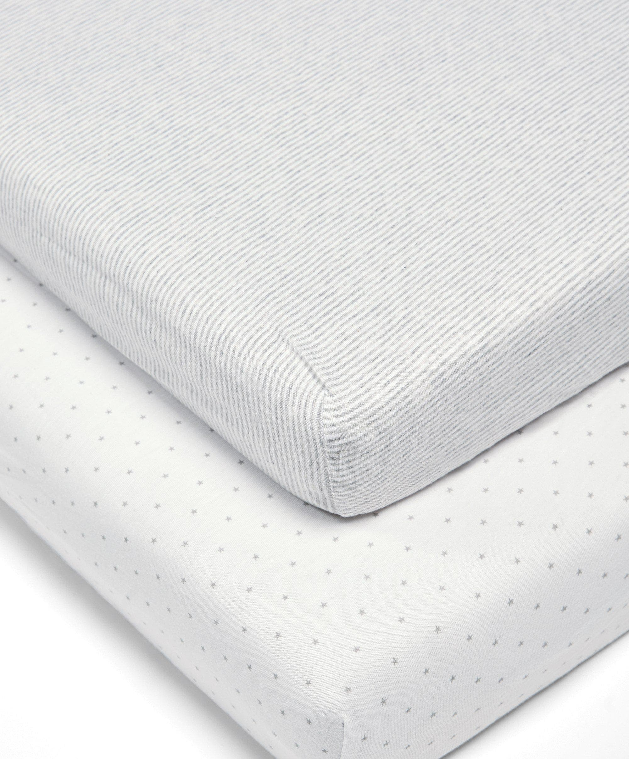 Cotbed Fitted Sheets (2 Pack) - Stars & Stripes