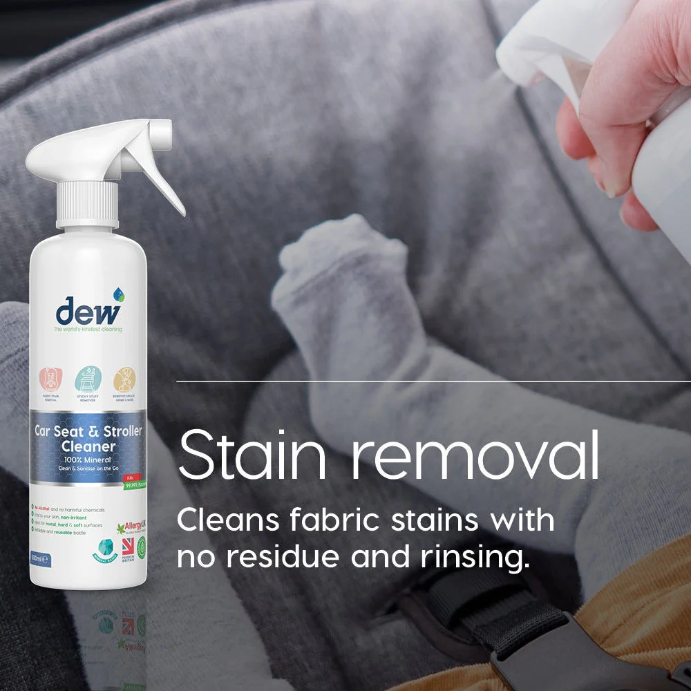 Dew Car Seat & Stroller Cleaner 500ml - Image 4