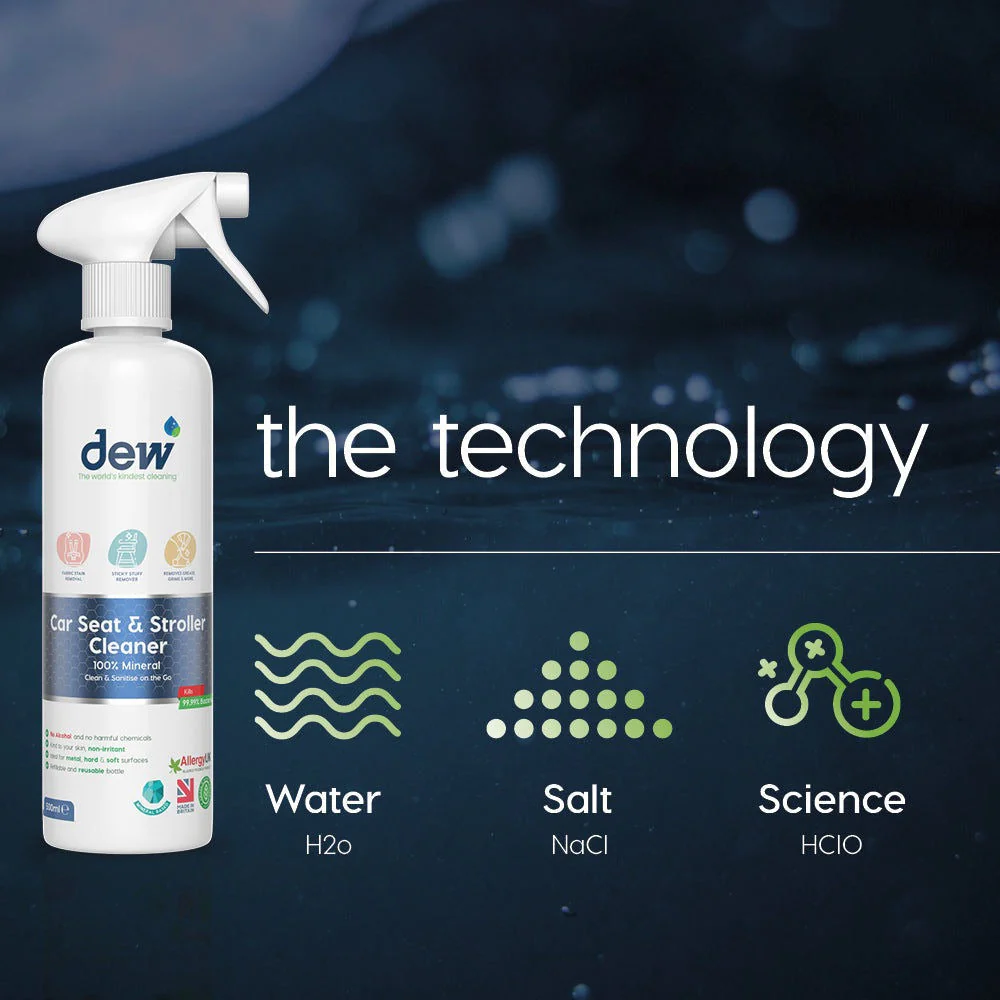 Dew Car Seat & Stroller Cleaner 500ml - Image 5