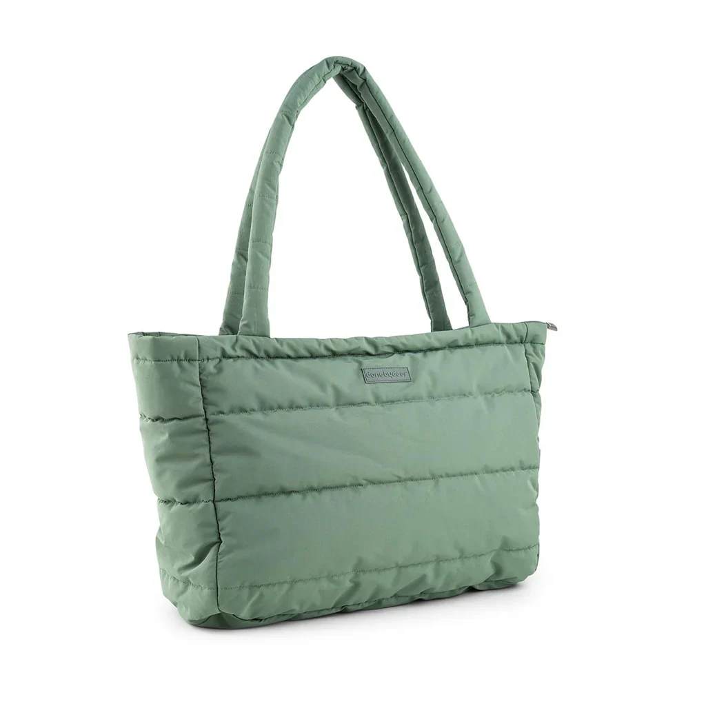 Done by Deer Quilted Changing Tote Green - Image 3