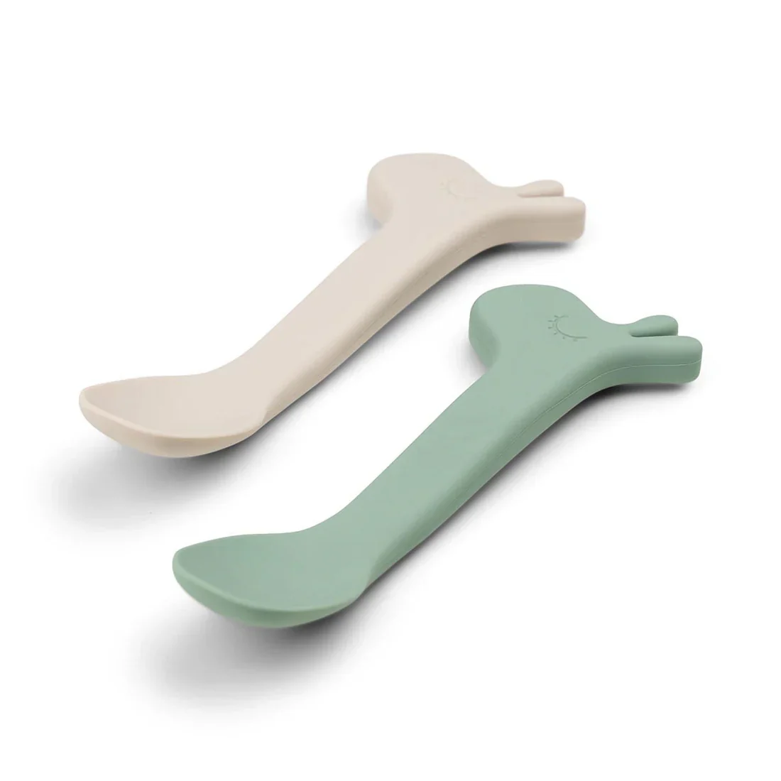 Done by Deer Silicone Spoon Lalee 2 Pack GREEN - Image 3