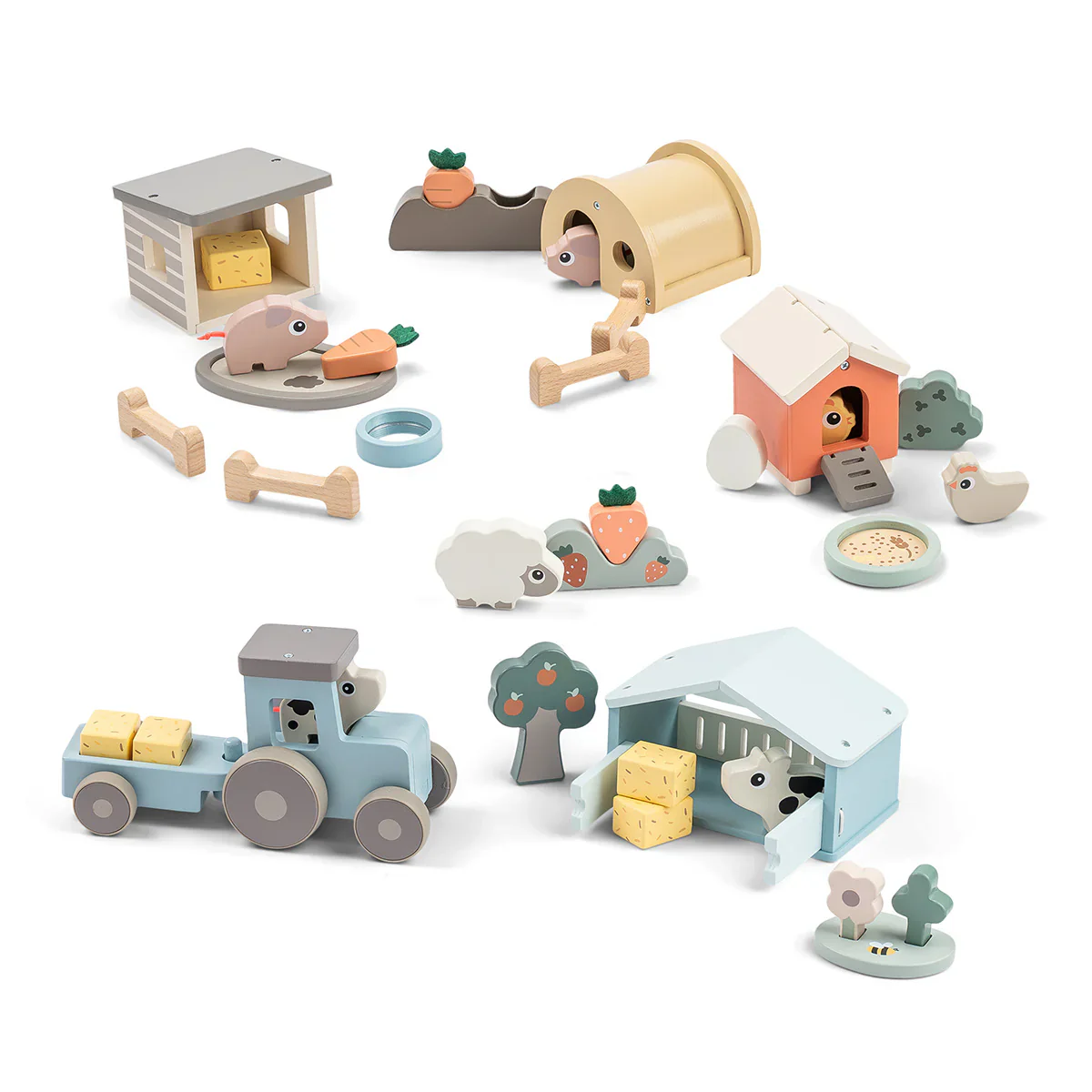 Done by Deer Tiny Farm Play Set Dotti - Image 3