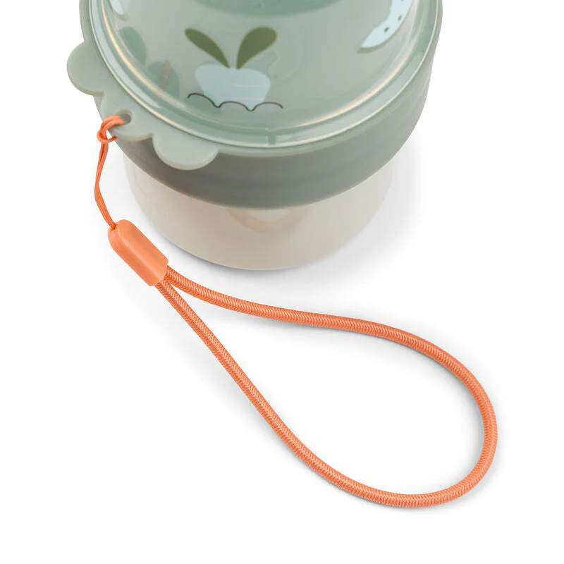 Done By Deer To Go 2-way Snack Container Birdee Green - Image 3