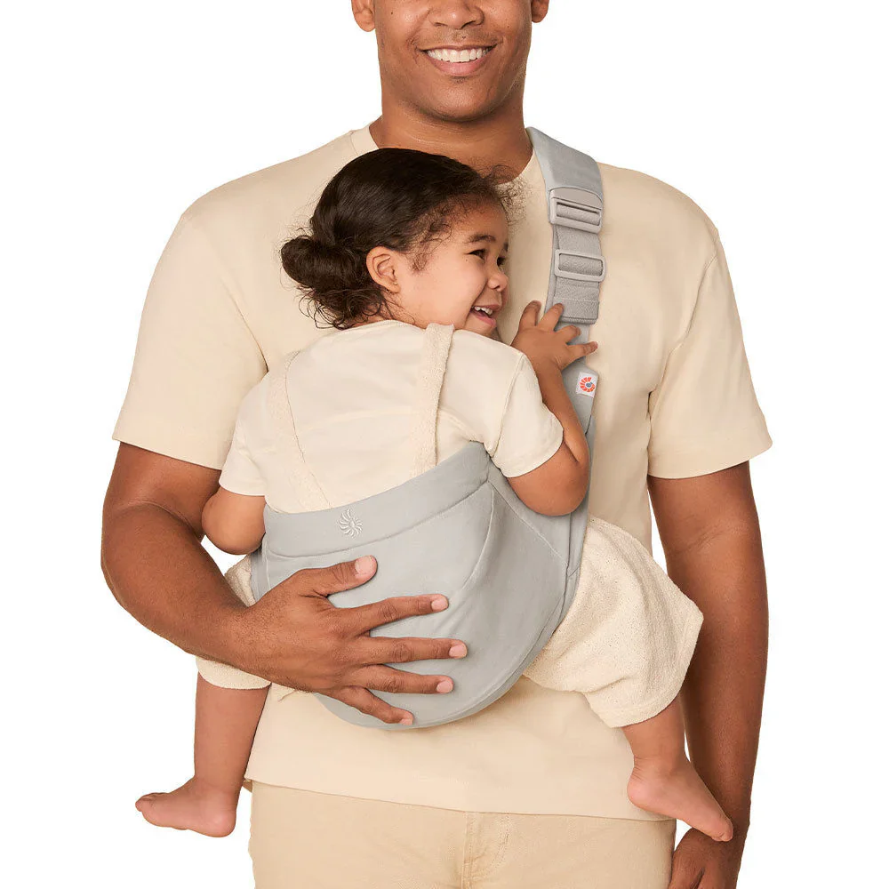 Ergobaby Ergobaby Upsie Sling Carrier - Pearl Grey - Image 6