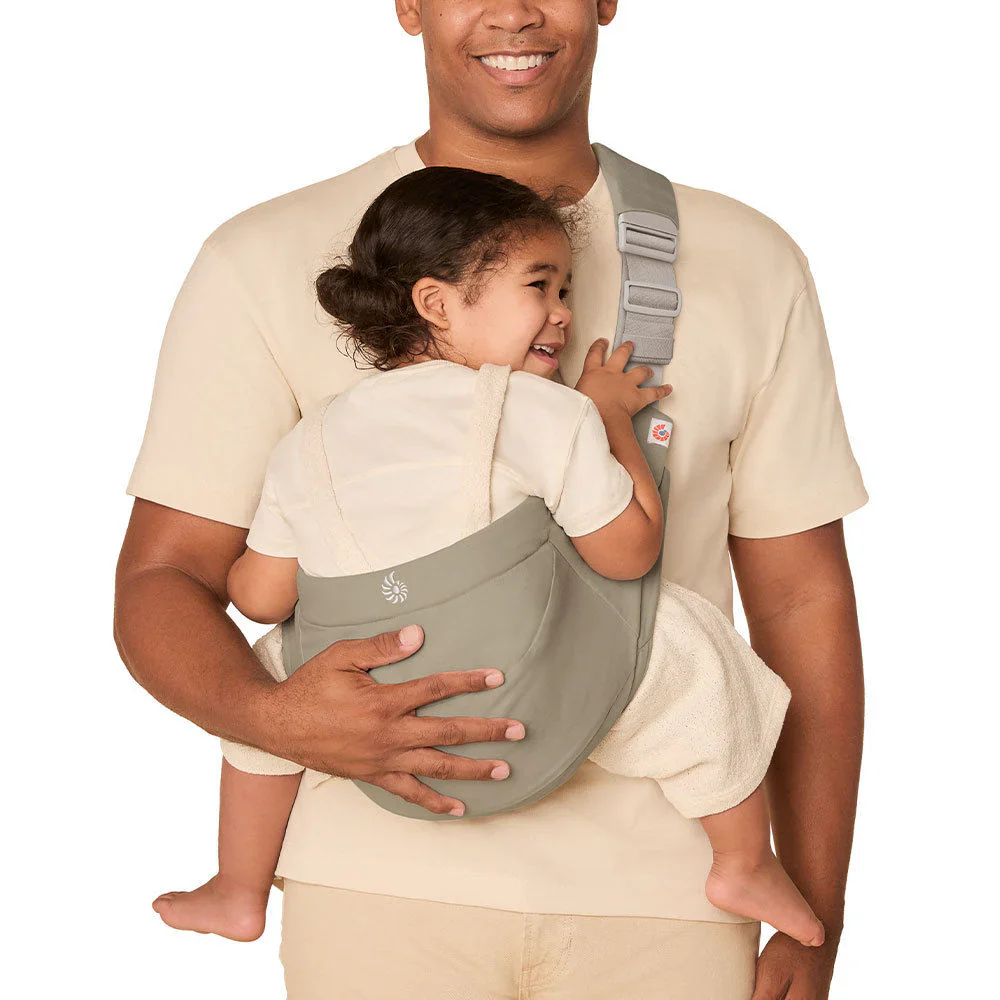 Ergobaby Ergobaby Upsie Sling Carrier - Soft Olive - Image 11