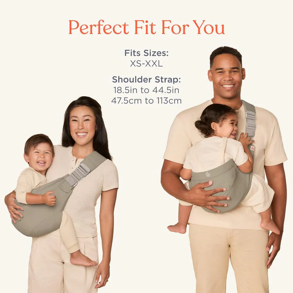 Ergobaby Ergobaby Upsie Sling Carrier - Soft Olive - Image 8