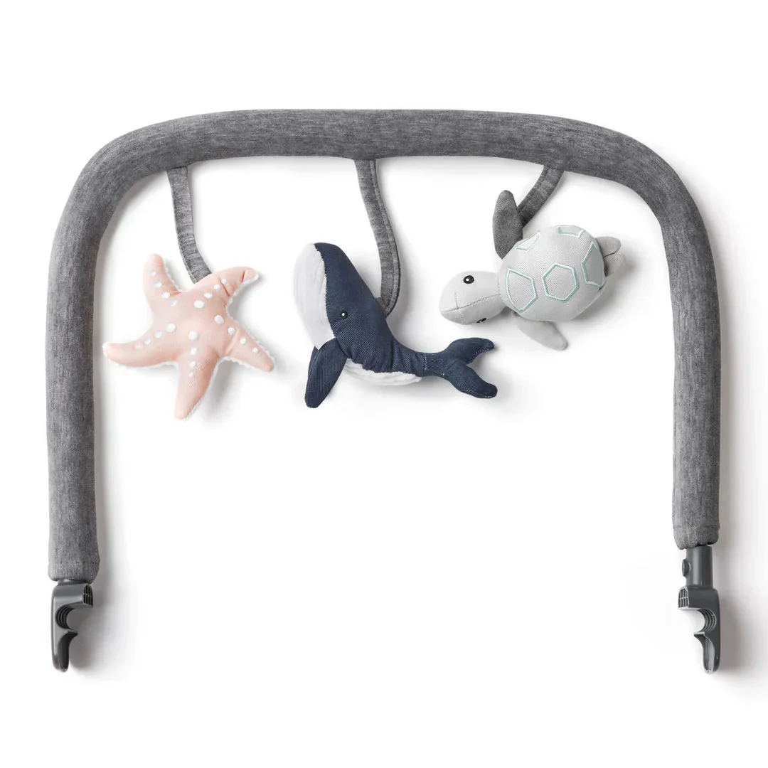 Ergobaby Evolve 3 in 1 Bouncer Toy Bar- Ocean Wonders - Image 10
