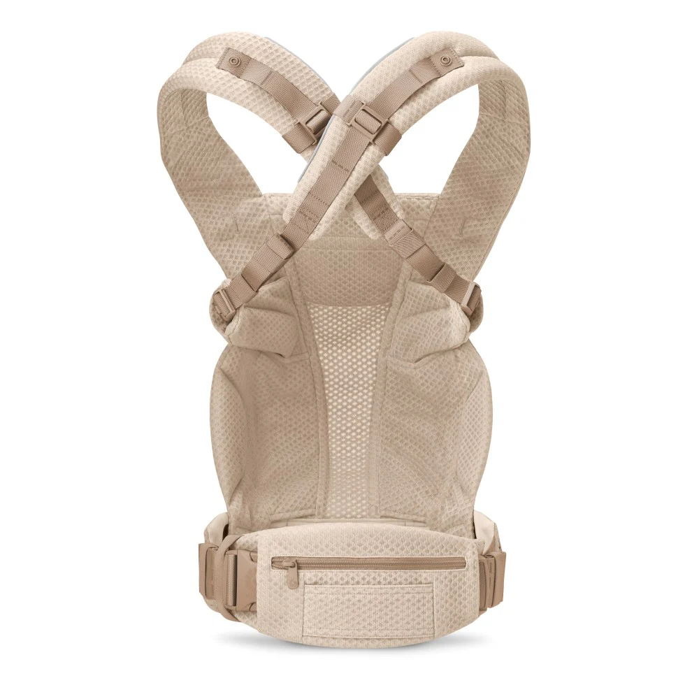 Ergobaby Omni Deluxe All-in-One Mesh Baby Carrier - Natural Beige - Image 8
