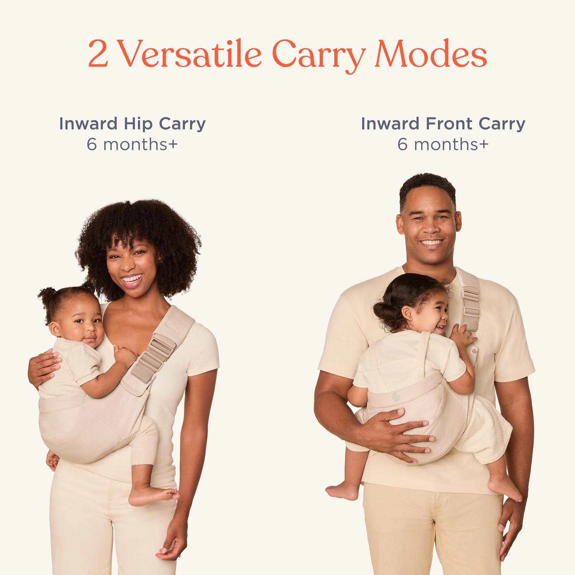 Ergobaby Upsie Sling Carrier - Natural Beige - Image 15