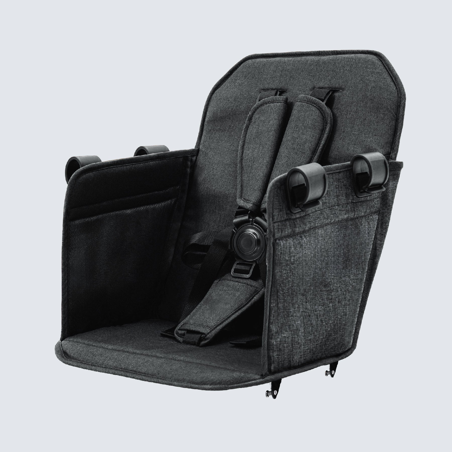 Familidoo Q1 2.0 Wagon Stroller-Charcoal Gray - Image 3