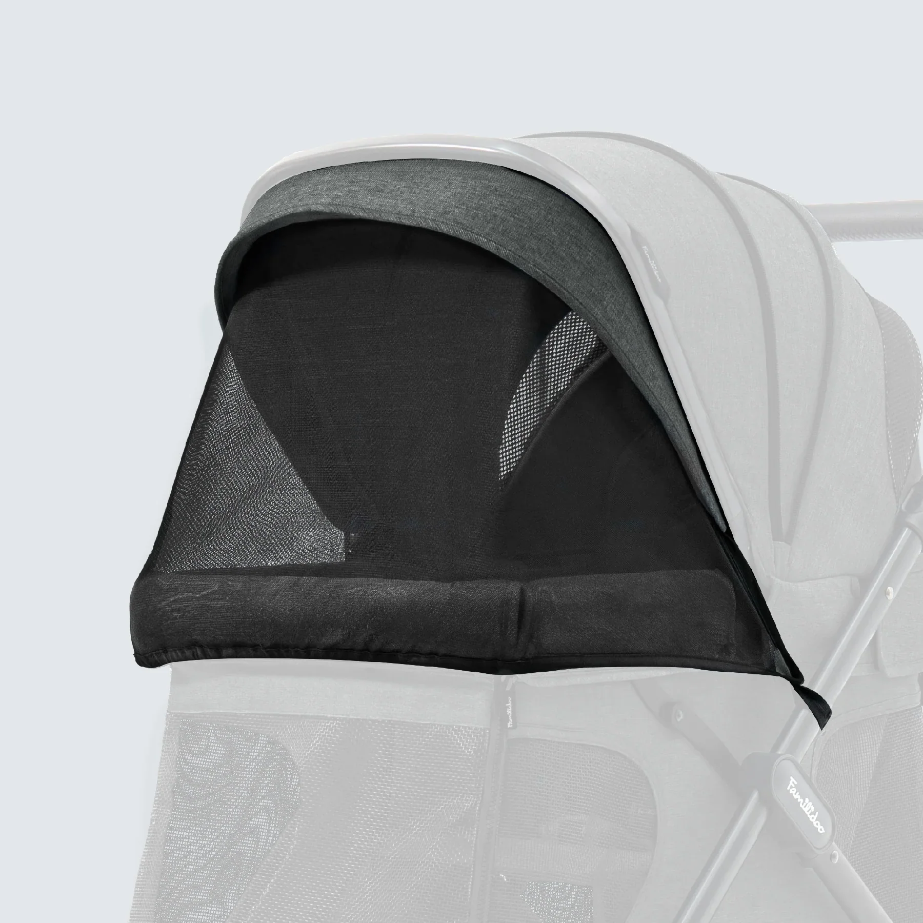 Familidoo Q1 2.0 Wagon Stroller-Charcoal Gray - Image 4