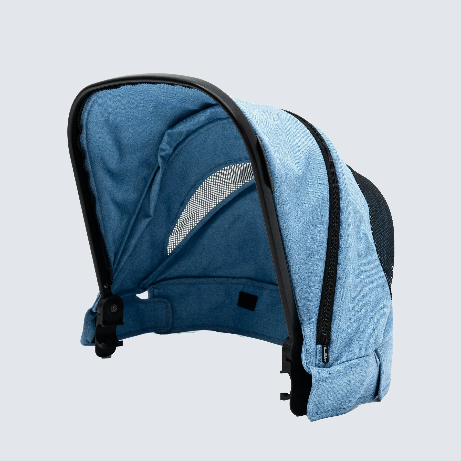 Familidoo Q1 2.0 Wagon Stroller-Denim Blue - Image 4