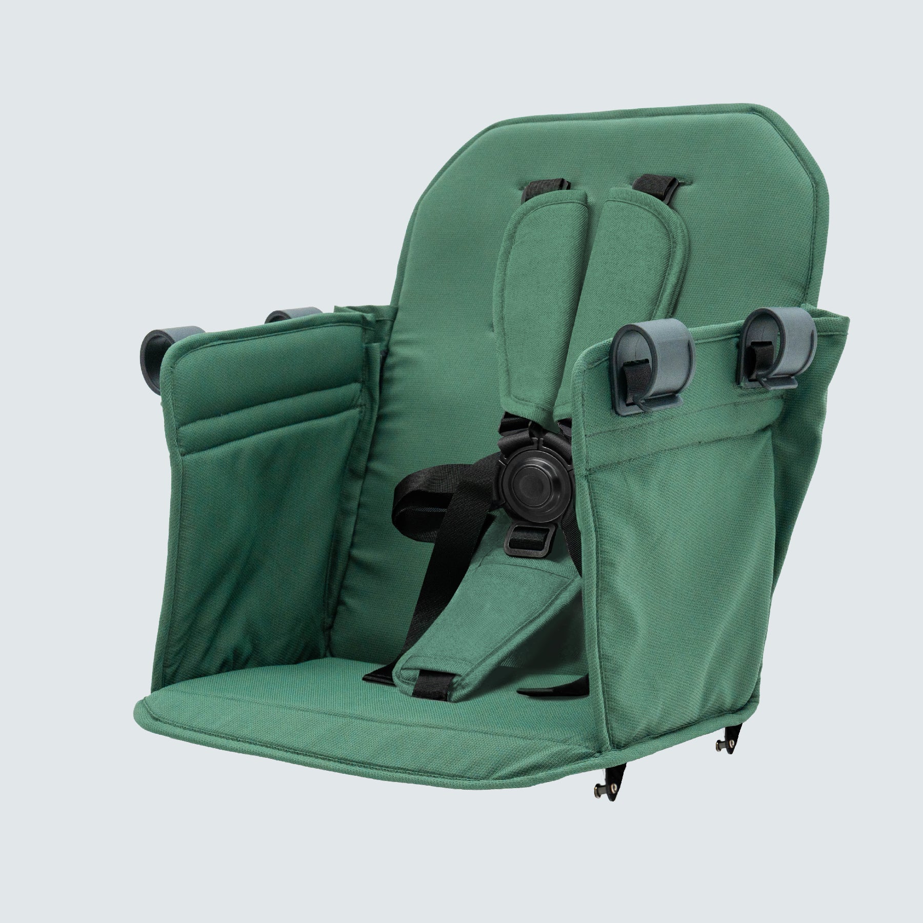 Familidoo Q1 2.0 Wagon Stroller-Emerald Green - Image 4