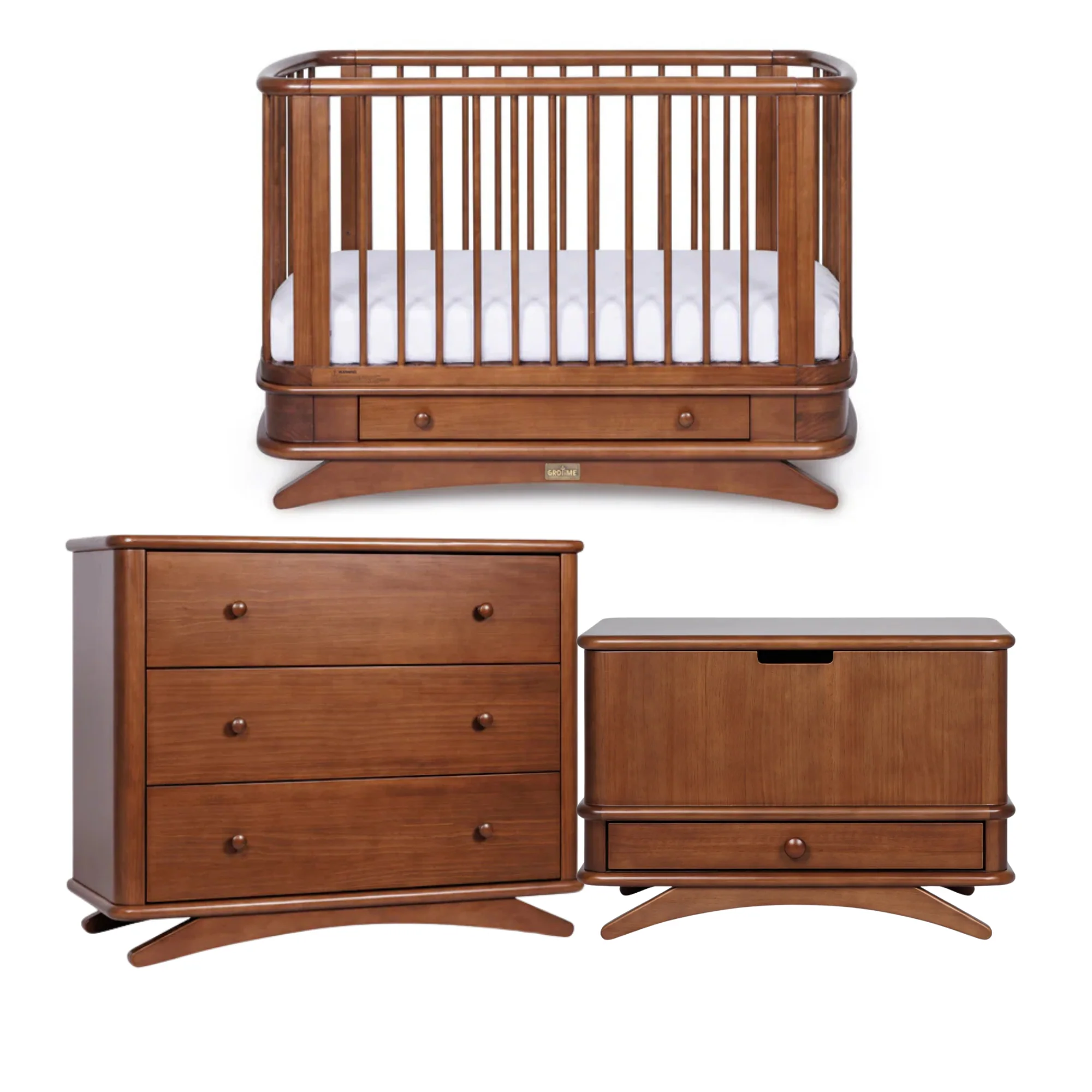 Grotime Kingsley Total Nursery Bundle Espresso