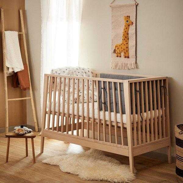 Leander Linea Cot with Mattress - Image 3