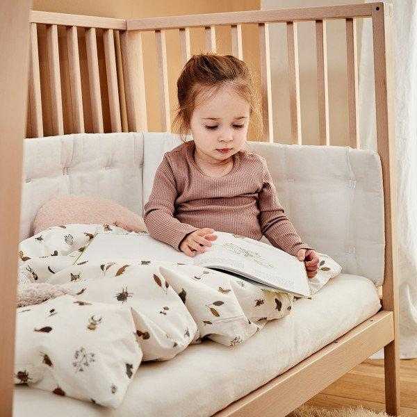 Leander Linea Cot with Mattress - Image 4