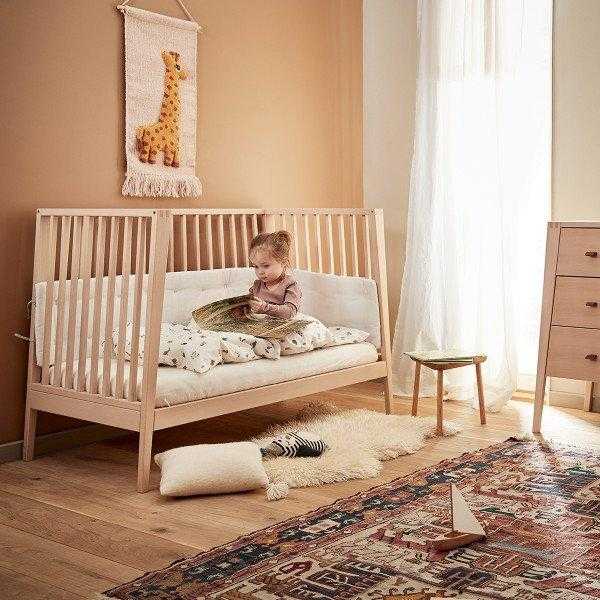 Leander Linea Cot with Mattress - Image 5