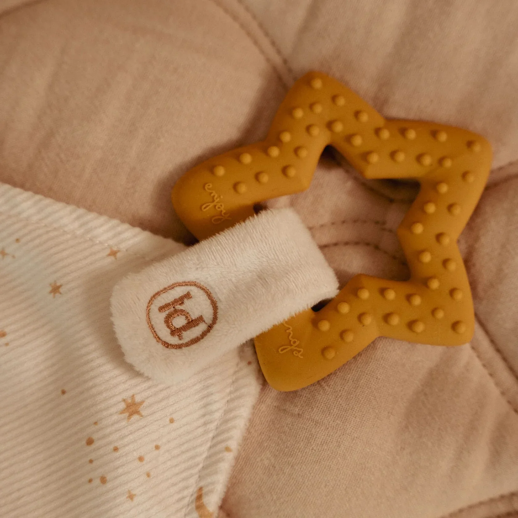 Little Dutch Cuddle Cloth - Baby Goose With Teething Ring - Image 6