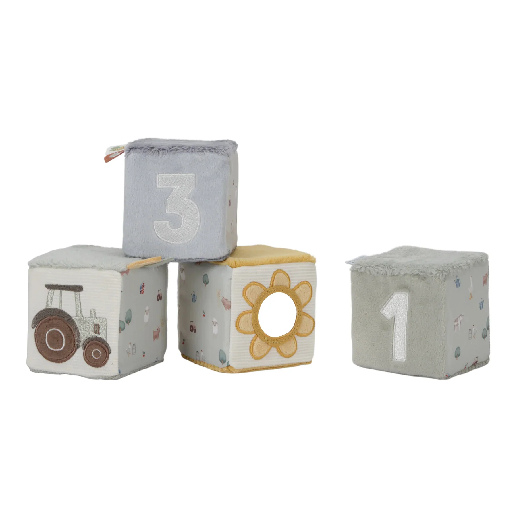 Little Dutch Little Farm 4 Soft Blocks