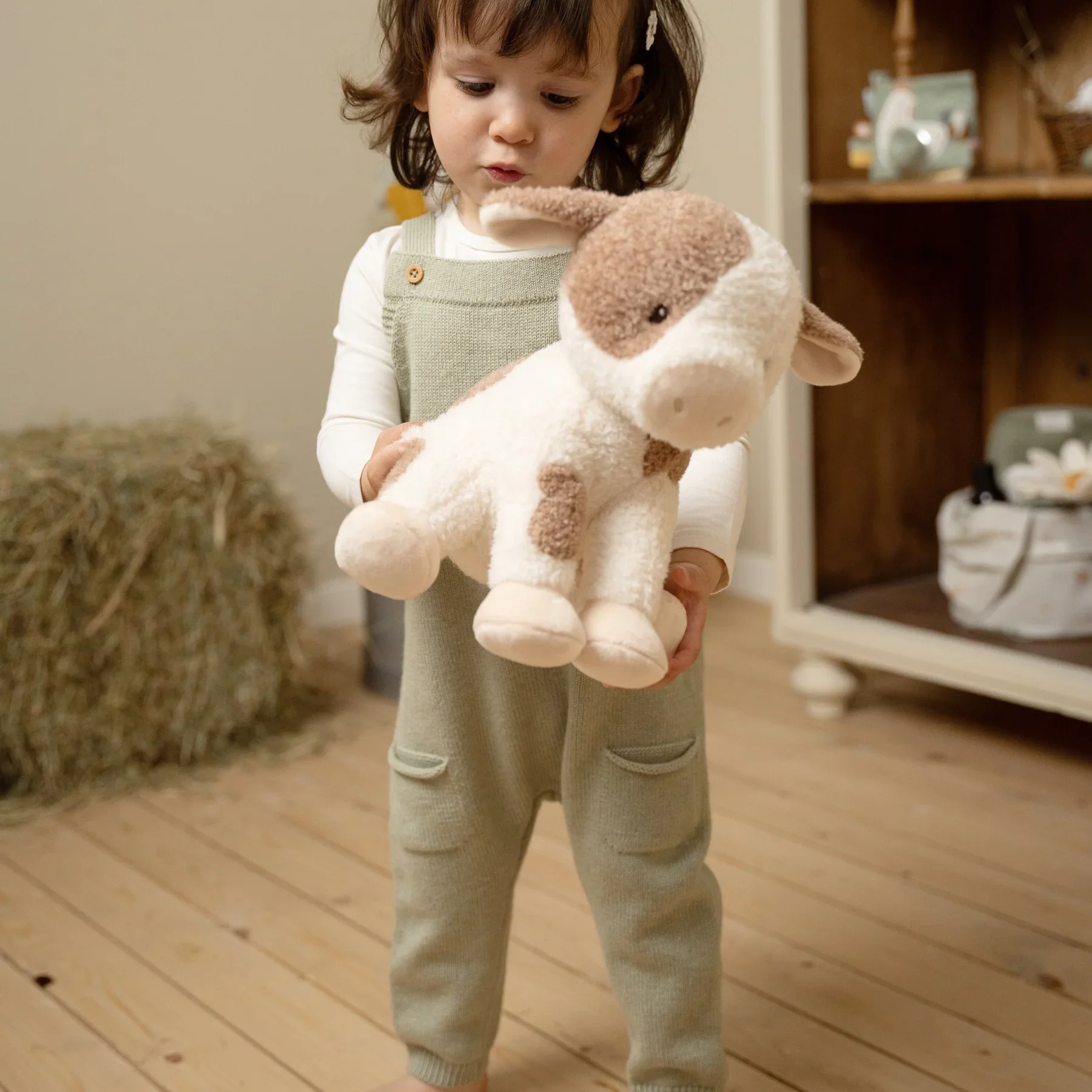 Little Dutch Little Farm Cuddle Cow 25cm - Image 4