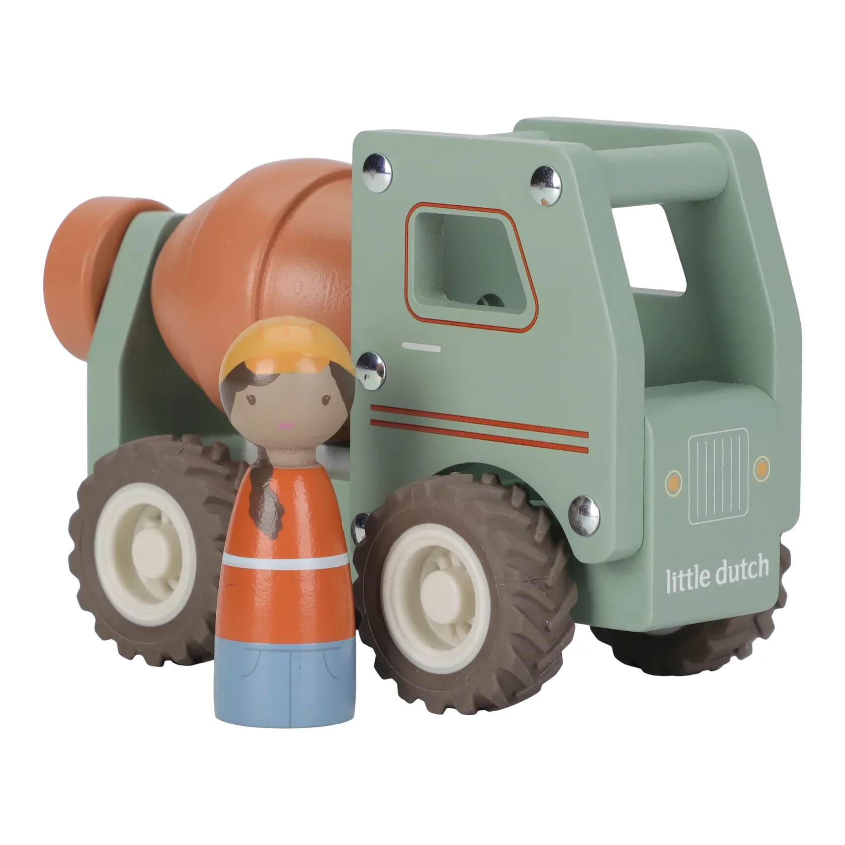 Little Dutch Wooden Cement Truck - Image 10