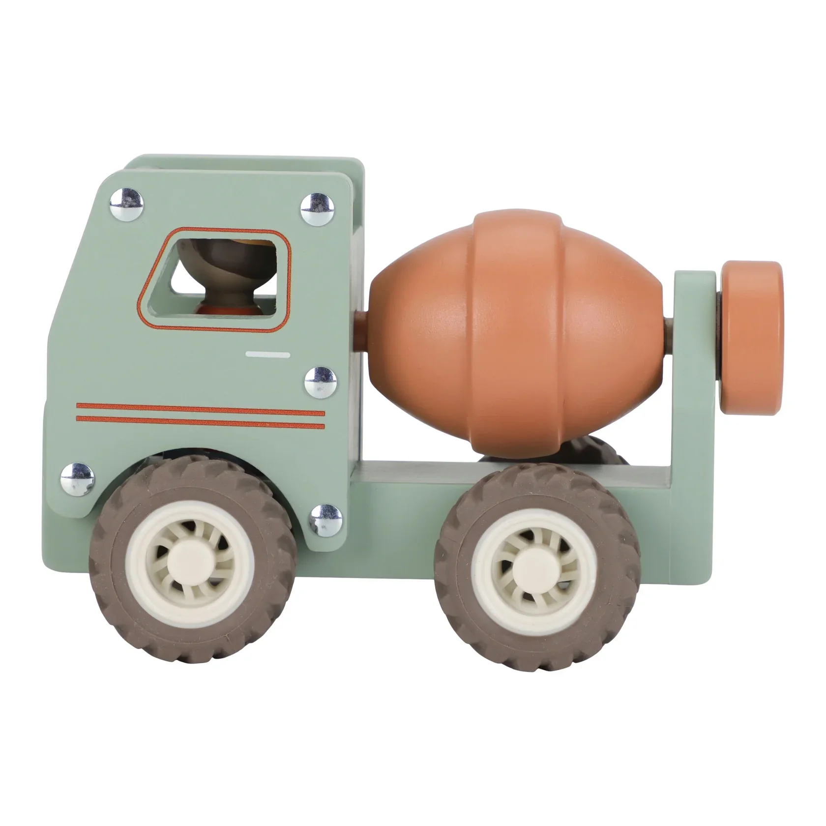 Little Dutch Wooden Cement Truck - Image 3