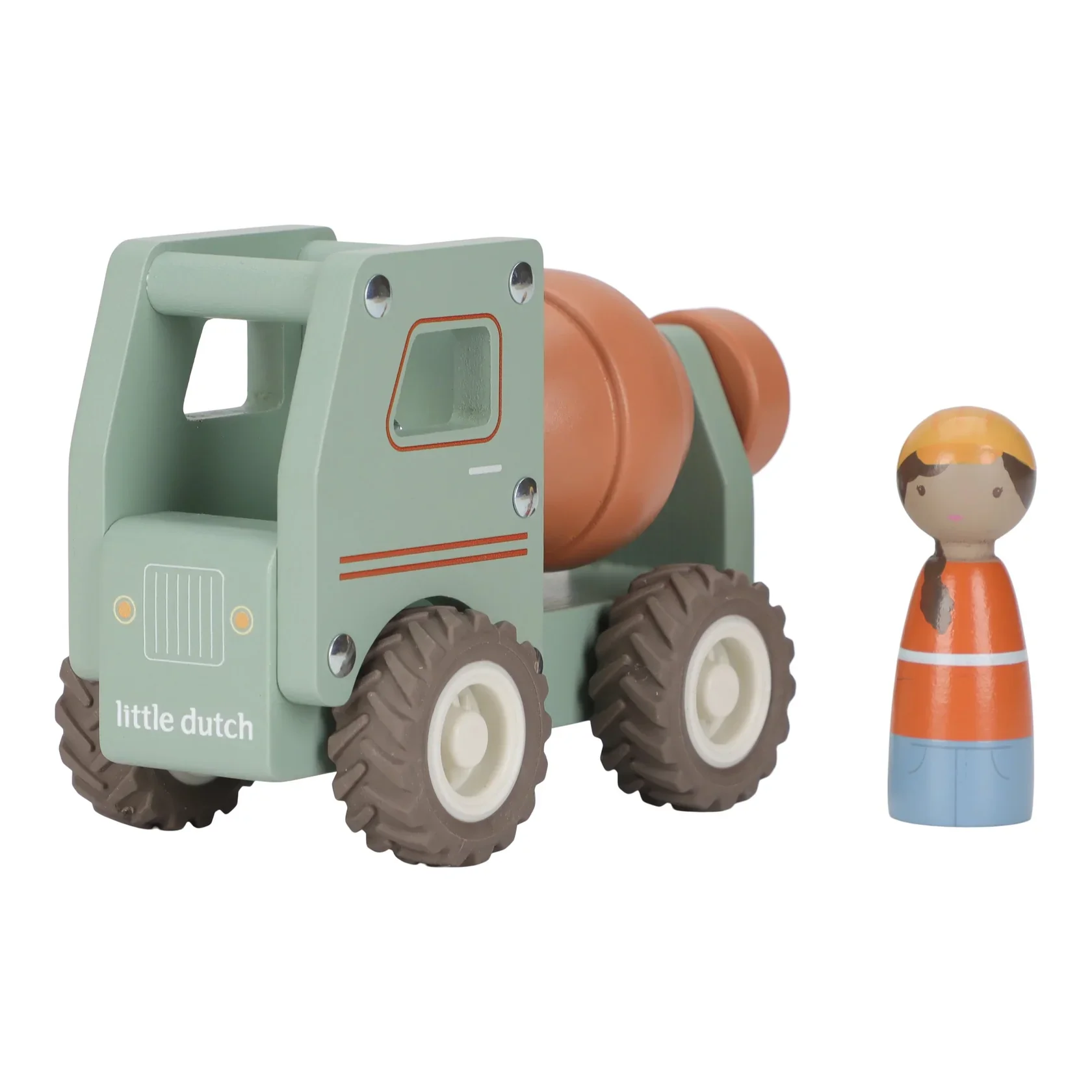 Little Dutch Wooden Cement Truck - Image 8