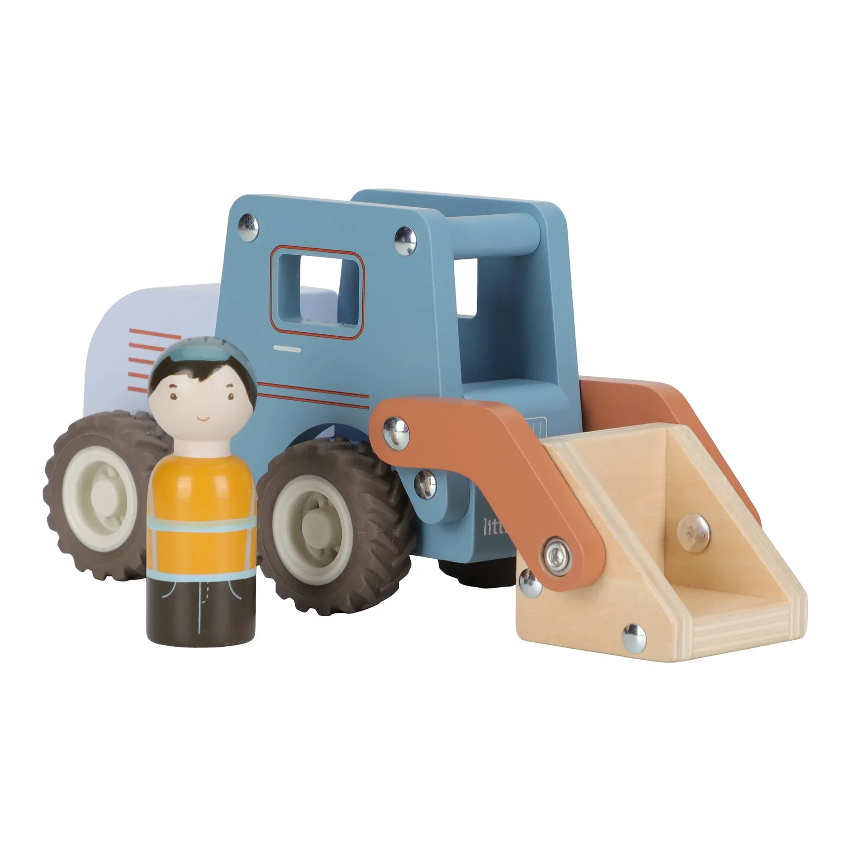 Little Dutch Wooden Excavator - Image 6