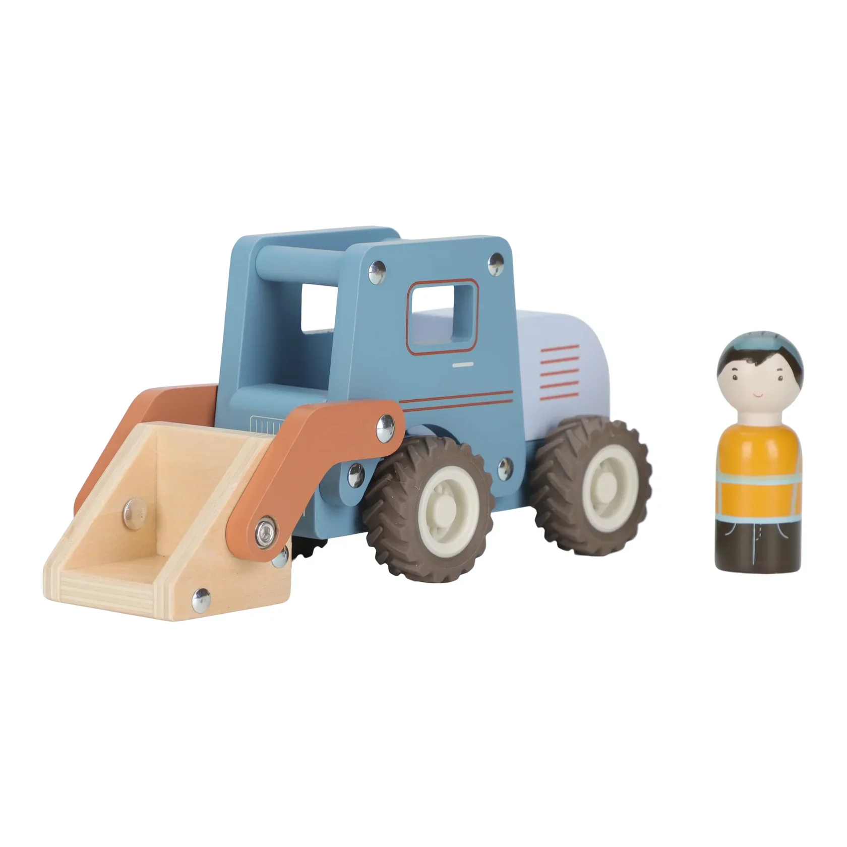 Little Dutch Wooden Excavator - Image 7