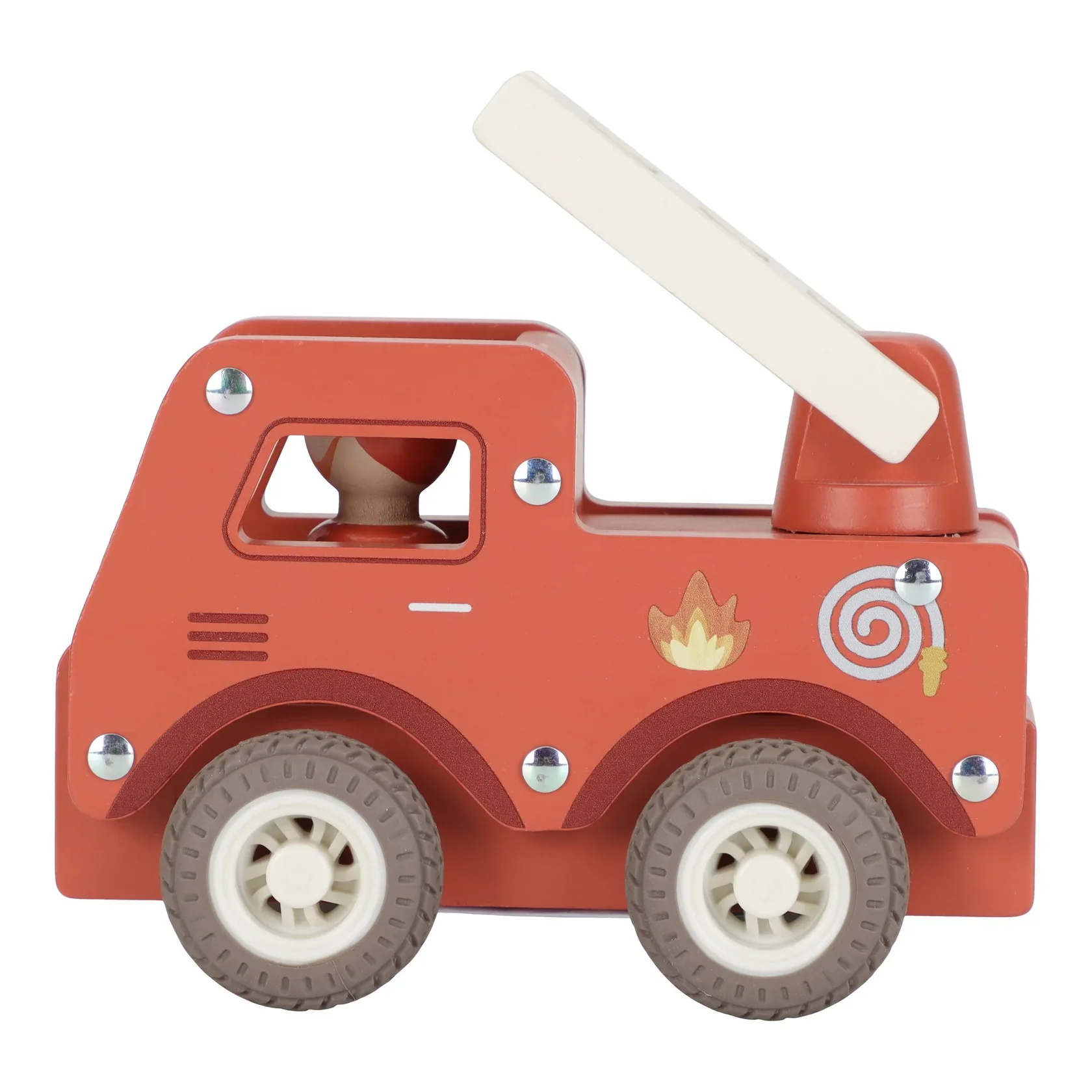 Little Dutch Wooden Firetruck - Image 11