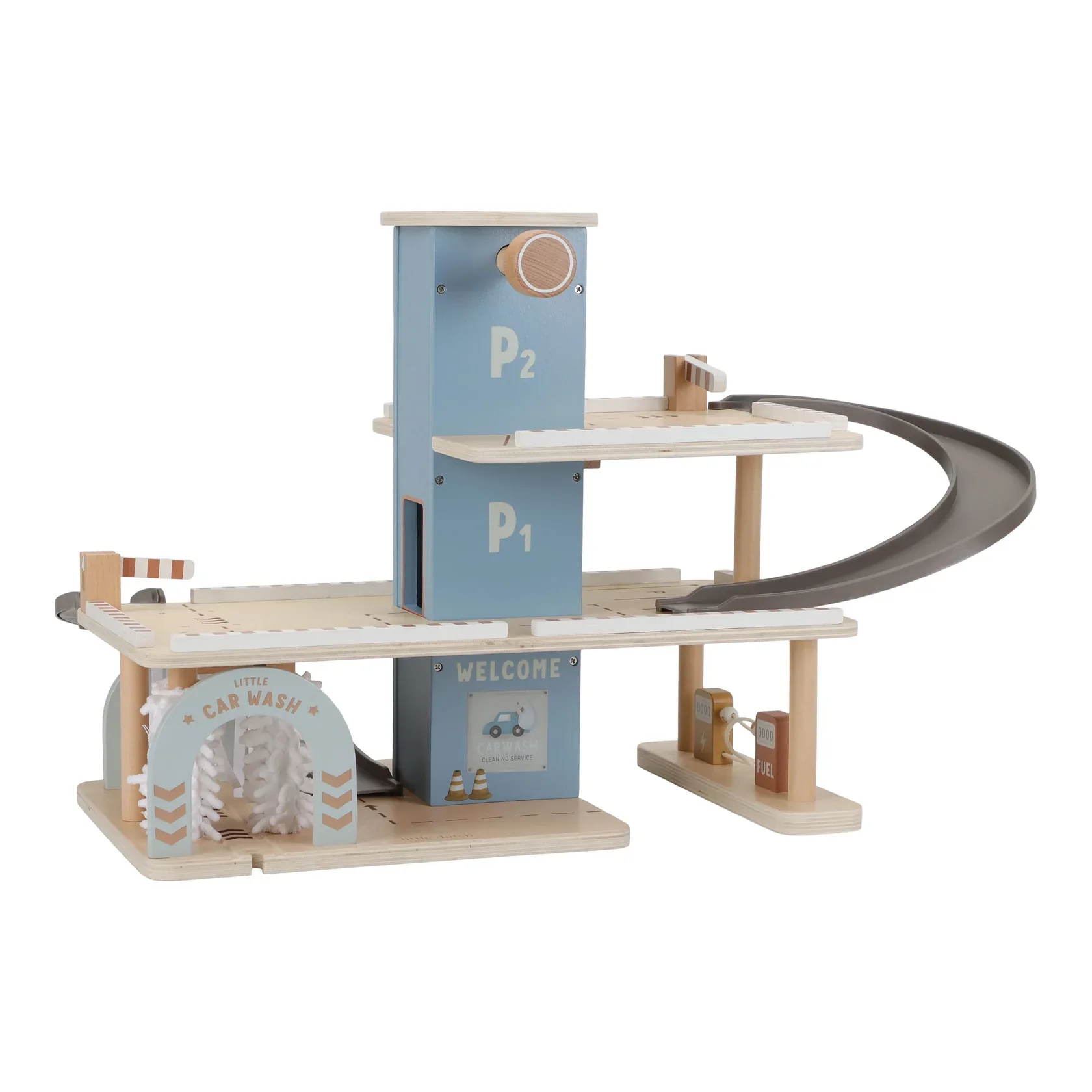 Little  Dutch Wooden Play Garage - Image 7