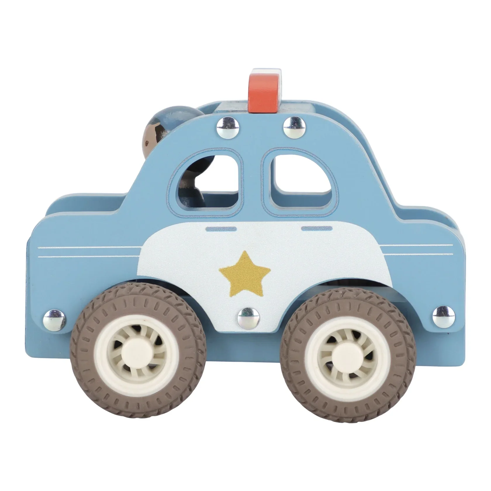 Little Dutch Wooden Police Car - Image 2