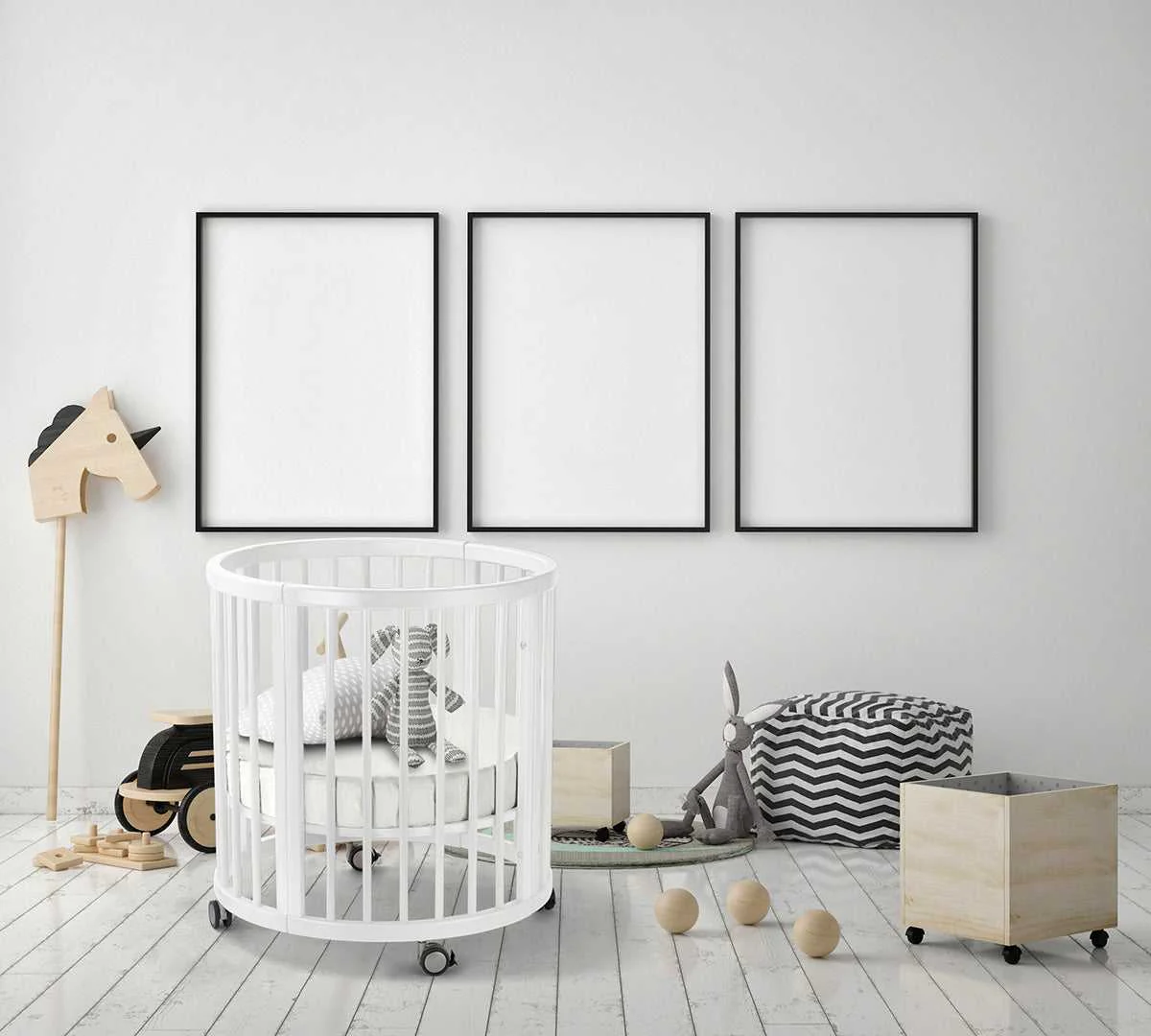 Lolli Sprout 4in1 Cot and mattress Set -WHITE | Essential Starter Cot Package - Image 8