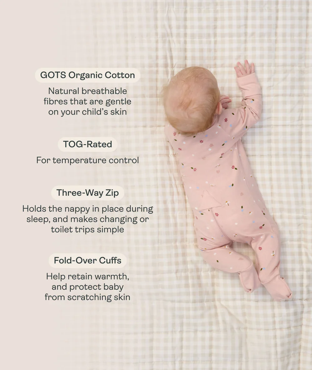 ErgoPouch Long Sleeve Layer 1.0 TOG Moss OOOO ( Newborn) - Image 5